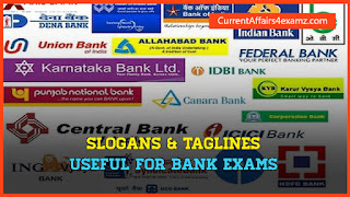 Slogans and Taglines of Banks in India 