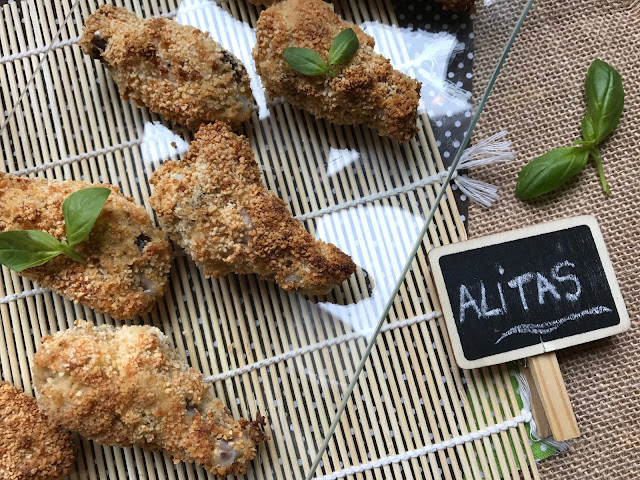 alitas de pollo a la parmesana receta