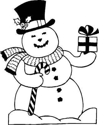 Snowman Coloring Sheets on Snowman Coloring Pages Gif