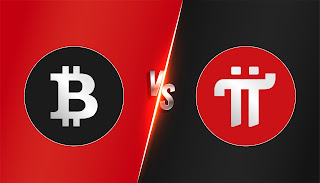 Pi Network Vs Bitcoin comparison | Bitcoin Vs Pi |पाई और बिटकॉइन की तुलना