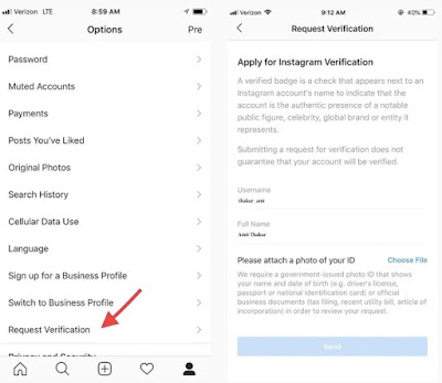 How to verify your Instagram account In 2020