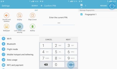  Pengguna yang telah mengaktifkan fitur sensor sidik jadi pada beberapa perangkat samsung  2 Cara Menghapus Fingerprint di HP Samsung