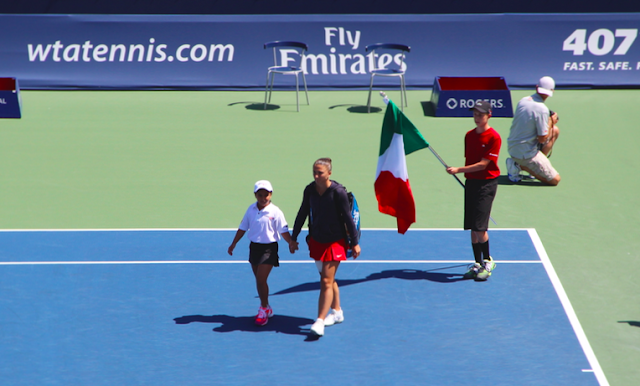 Rogers Cup Semi-Finals Match With Emirates Airline Sara Errani