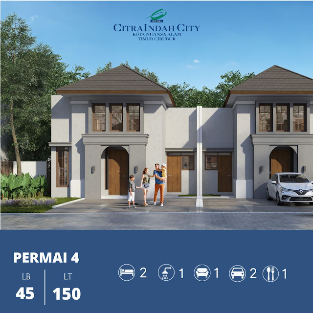 Cluster Bukit PERMAI (RE Platinum) Citra Indah City - mulai 555 jtan