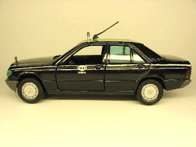 Mercedes Benz 190 E taxi