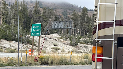 topping out at Donner Pass