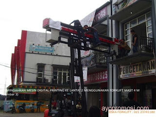 RENTAL FORKLIFT 3 TON THREELIFT DI CIBINONG BOGOR