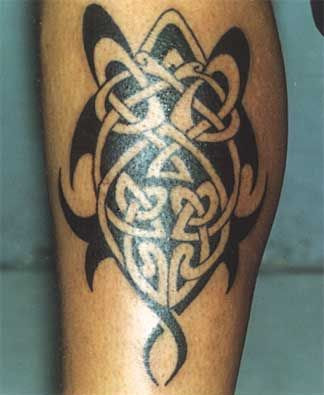 Hop Jewelry "Family" japanese kanji symbol celtic tattoo design