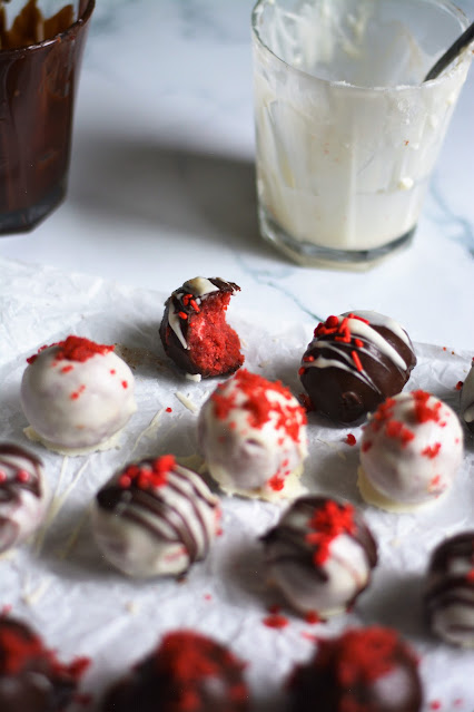 Red Velvet Cake Truffles Recipe