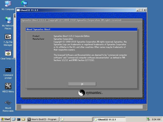 Cara Membuat File Image Ghost Menggunakan Norton Ghost 2