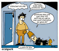 ajans karikatür , aşk karikatür , ersin perk karikatürleri , iş görüşmesi karikatürü , karikatür oku , komik , komik karikatür , reklamcı karikatürü , sevgili karikatürü