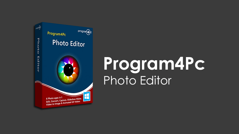 برنامج تعديل الصور Program4Pc Photo Editor للكمبيوتر