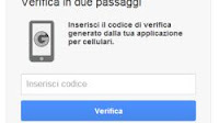 Siti / app dove attivare la verifica in due passaggi della password