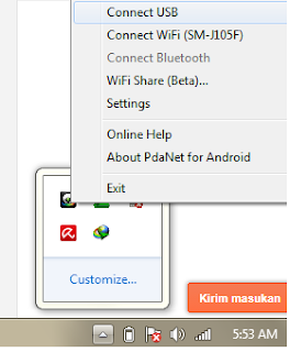 Cara Tethring Anonytun dan http injector ke PC tanpa Root