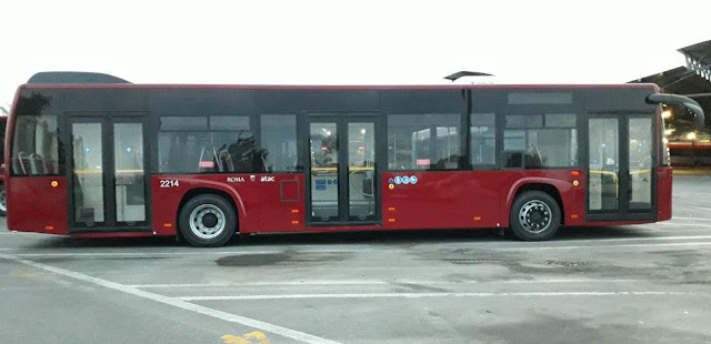 Arrivati 20 nuovi bus nella rimessa di Grottarossa