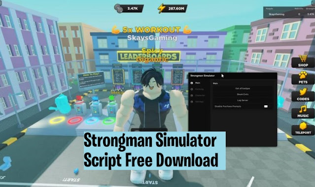 Strongman Simulator Script - Free Auto Sell, Grab Hack 2023