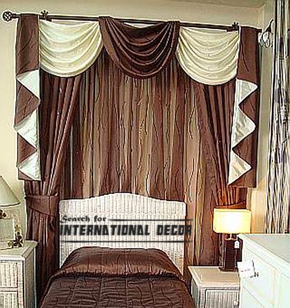 curtain designs, unique curtains, window decorations, brown curtains