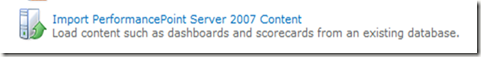 Import-PerformancePoint-Server-2007-Content