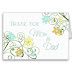 Pretty parents day card for moms and dads
