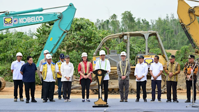 Berbiaya Rp 2 Triliun, Presiden Jokowi Groundbreaking Pembangunan Rumah Sakit Pertama di IKN