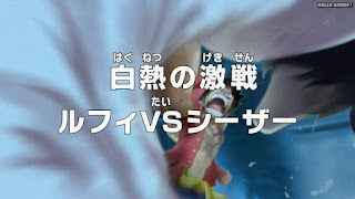 ワンピースアニメ パンクハザード編 607話 | ONE PIECE Episode 607