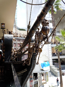 Disney pirate ship figurehead