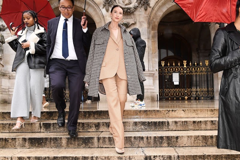 Caitriona Balfe Leaves Stella McCartney Show at Paris Fashion Week 2 Mar-2020