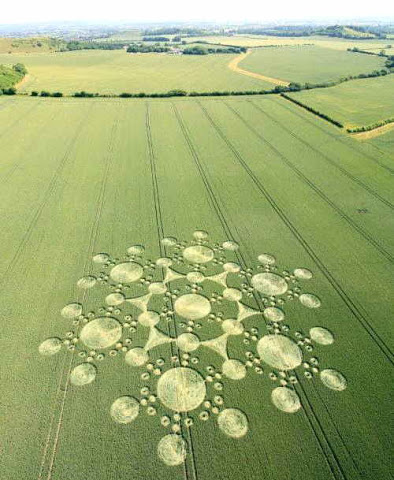 Google Earth Mencoba Mengungkap Misteri Crop Circles