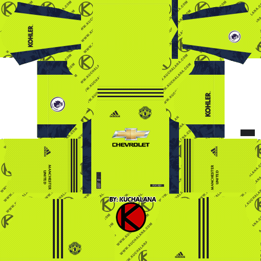 Manchester United 2020-21 Kit - DLS2019