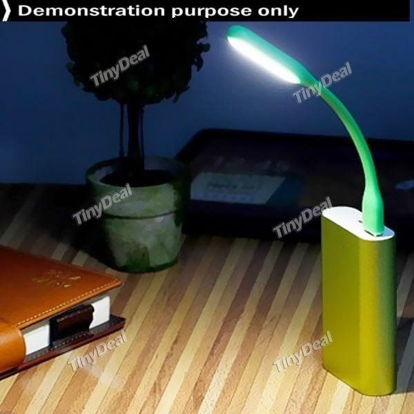 5V 1.2W Portable USB LED Light Bendable Mini Lamp for Power Bank