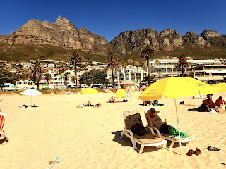 Camps Bay Beach Twelve Apostle Mountain Cape Town South Africa