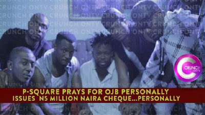 Jude Okoye And PSquare Donate N5million For OJB's Kidney Transplant