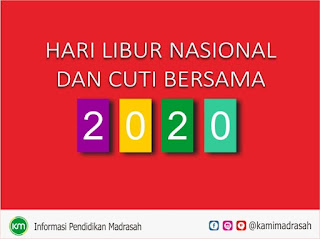 Hari Libur Nasional Dan Cuti Bersama Tahun 2020