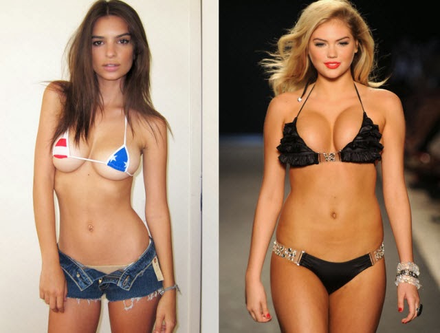 Resultado de imagen de Emily Ratajkowski kate upton"