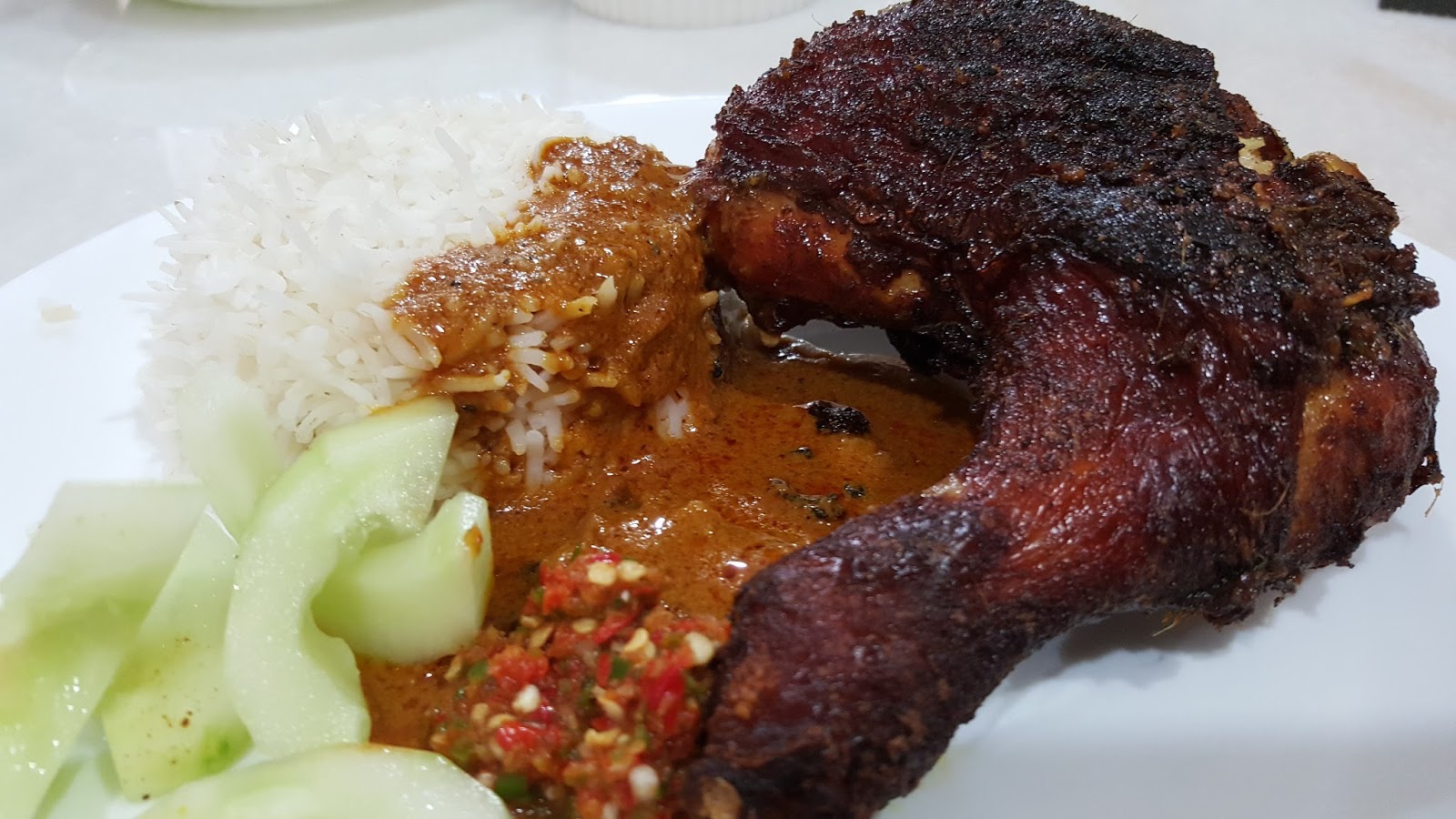 Resepi nasi lemak ayam berempah