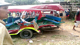 Lakalantas Odong-odong Vs Kereta Api di Silebu, 9 Orang Meninggal Dunia