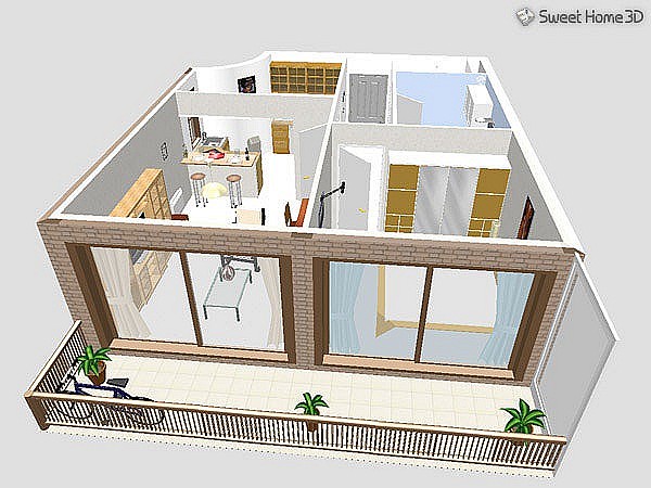 Learn and Share Download  softwrare disain rumah  Sweet home 3d