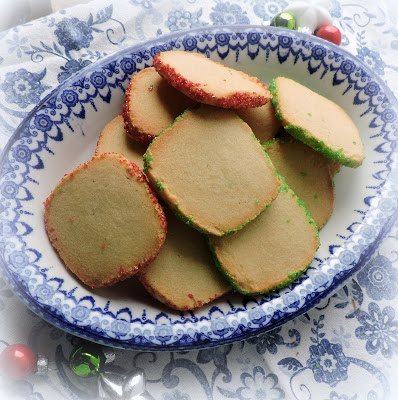 Slice and Bake Shortbread Cookies