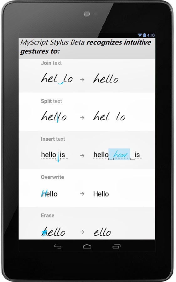 MyScript Stylus (Beta) v3.2.9.m0.1