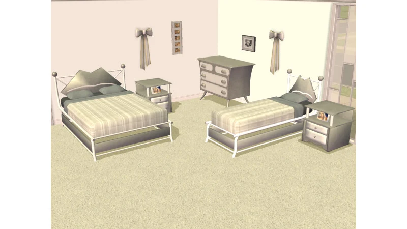 The Sims 2 Bedroom Set