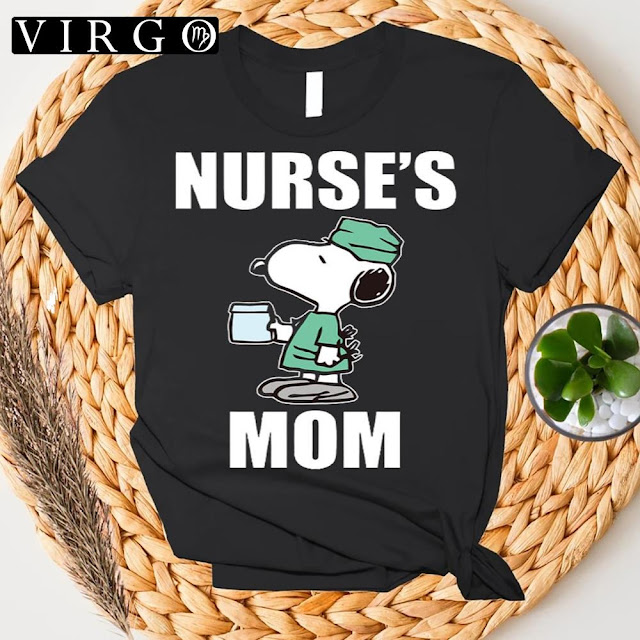 Cute Nurses Snoopy Mom T-Shirt Mothers Day 2023