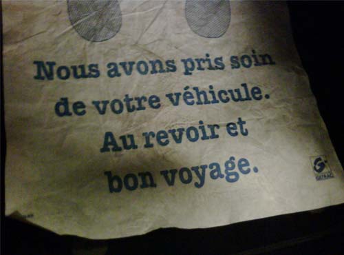 Le Mondial de l'automobile me donne l'occasion de parler du secteur de