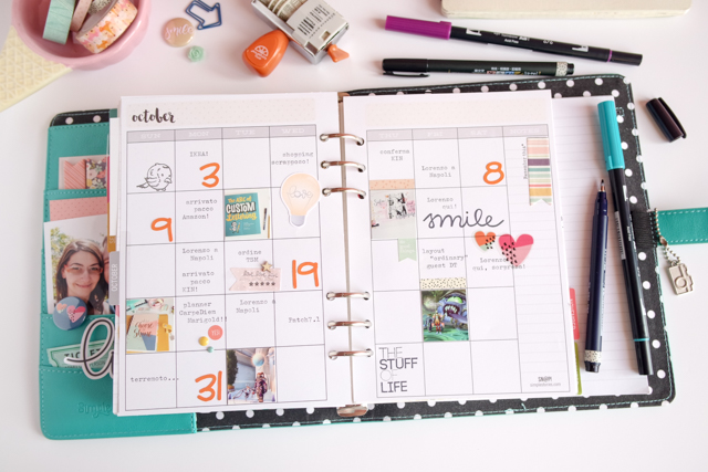 scrappin'planner by kushi settembre ottobre 2016 10| www.kkushi.com