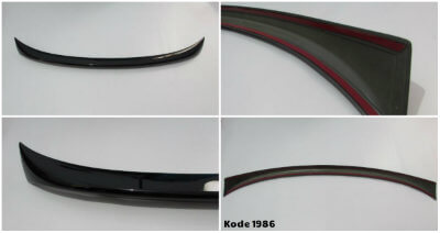 Spoiler BMW E90 OEM Style - Hitam