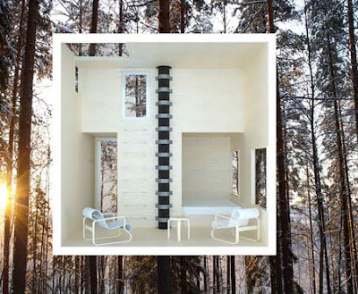 Mirrored Tree Hotel