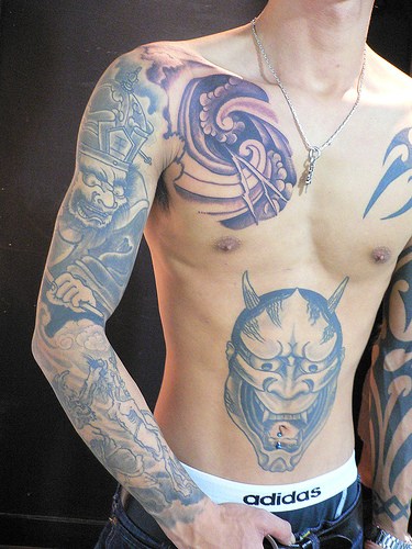 Cool Japanese Tattoo For Man