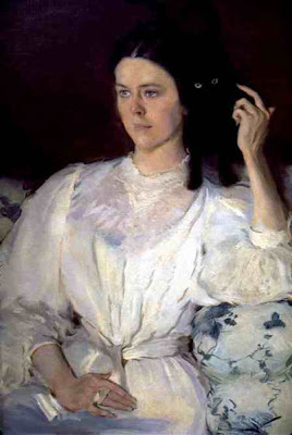 Cecilia Beaux - portrait de Sarah Allibone Leavitt,1893-94.   