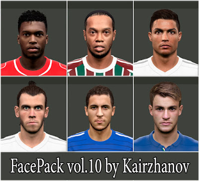 PES 2015 FacePack vol.10 by Kairzhanov