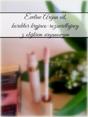 Eveline Argan oil, korektor kryjąco-rozświetlający z olejkiem arganowym