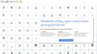 Usare la scrittura Google Fonts su Windows e siti web per caratteri più leggibili
